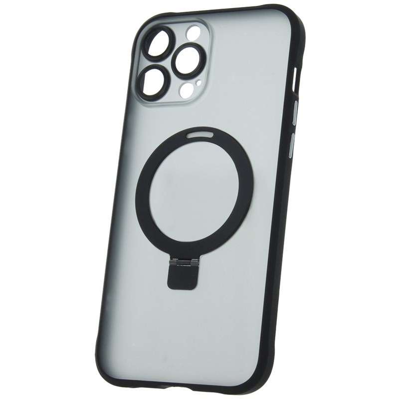 Kryt na mobil CPA Mag Ring na Apple iPhone 13 Pro Max černý