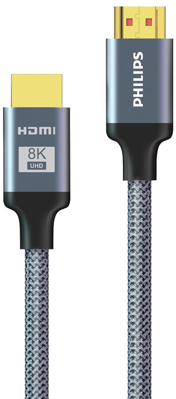 Kabel Philips SWV9115/10, 8K, 1,5 m šedý