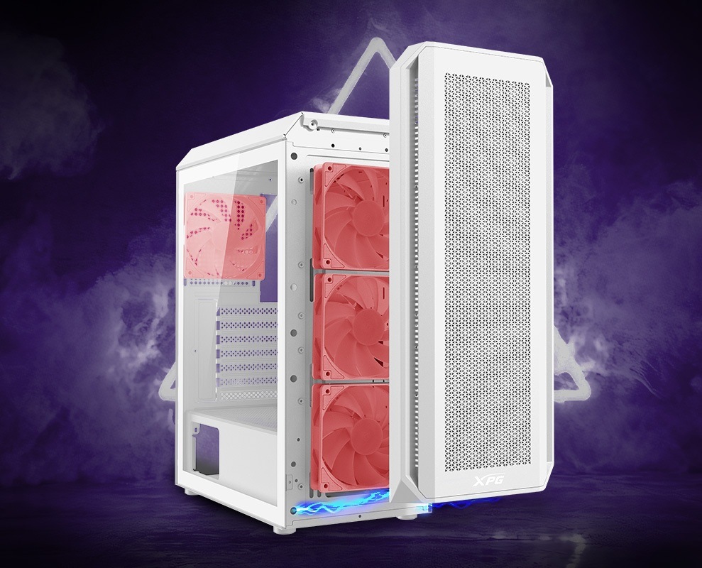 Case ADATA XPG VALOR AIR PLUS bílá Case ADATA XPG VALOR AIR PLUS bílá