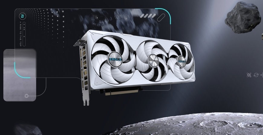 Grafická karta GIGABYTE GeForce RTX 5070 Ti EAGLE OC ICE SFF 16G Grafická karta GIGABYTE GeForce RTX 5070 Ti EAGLE OC ICE SFF 16G