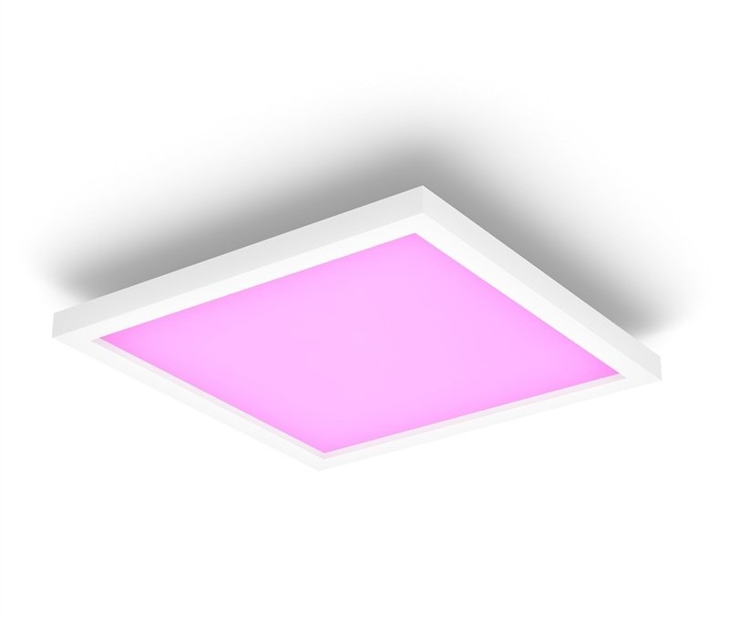 Celkový pohled na stropní svítidlo Philips Surimu Hue