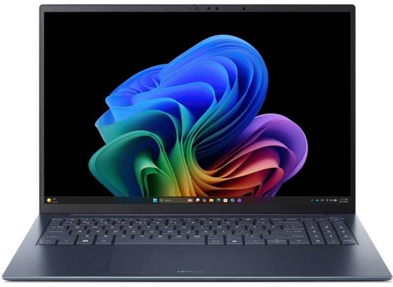 Notebook Acer Swift Edge 16 AI s 16" displejem a funkcemi umělé inteligence, černá barva