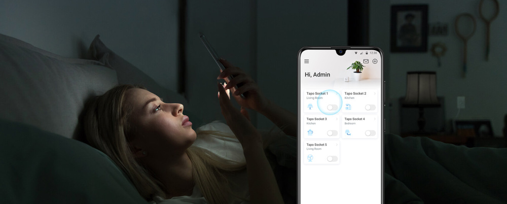 Chytrá zásuvka TP-Link Tapo P100, 2ks bílá Chytrá zásuvka TP-Link Tapo P100, 2ks bílá