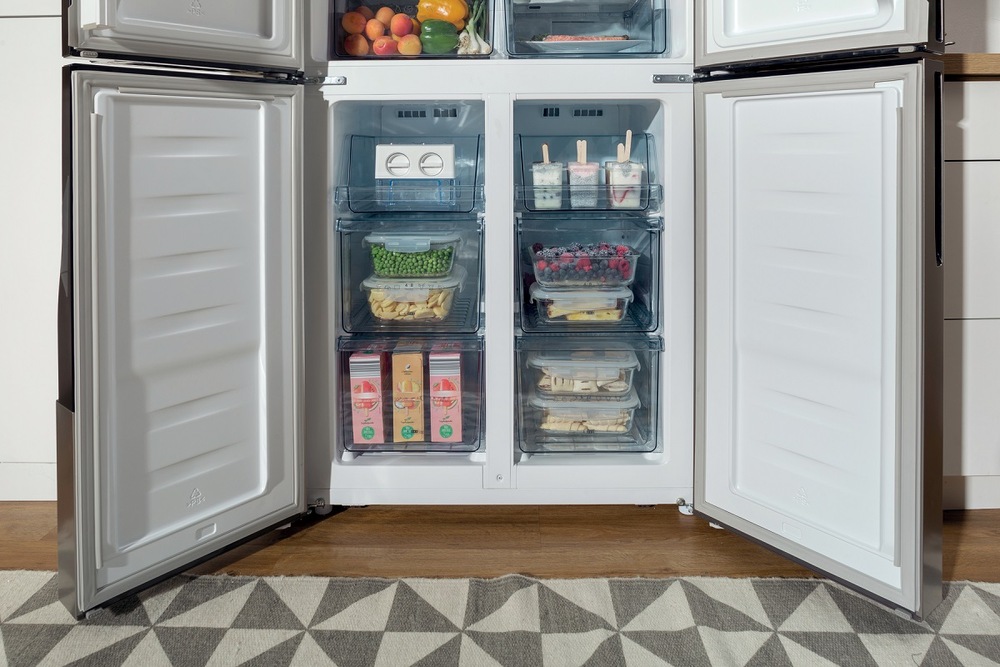 Americká chladnička Gorenje NRM8182MX, Inoxlook, Beznámrazová technologie NoFrost Plus 