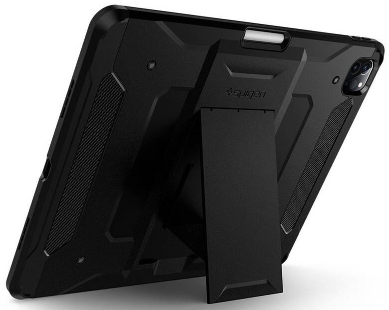 Kryt Spigen Tough Armor Pro na Apple iPad Pro 12,9" 2021 černý Kryt Spigen Tough Armor Pro na Apple iPad Pro 12,9" 2021 černý