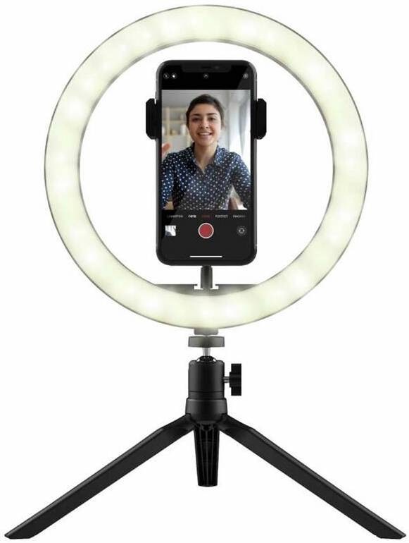 Světlo Trust Maku Ring Light Vlogging Kit Světlo Trust Maku Ring Light Vlogging Kit