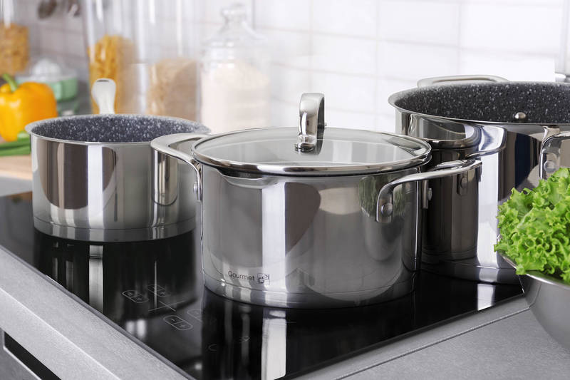 Sada nádobí G21 Gourmet Miracle 9 ks nerez