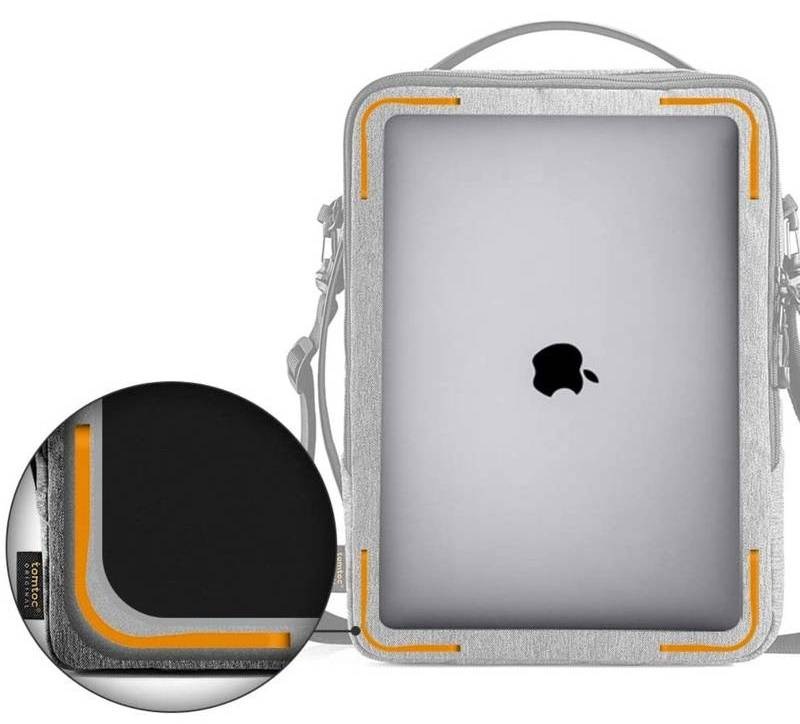 Brašna na notebook tomtoc Urban Shoulderbag na 14" MacBook Pro (2021) šedá https://www.kasa.cz/services/TsPreviewProduct/?match=TMTTOMH14C01G