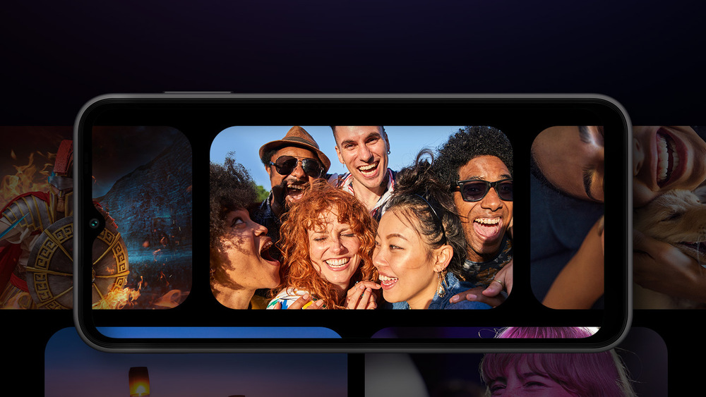 Mobilní telefon Samsung Galaxy A14 4 GB / 64 GB stříbrný Samsung Galaxy A14 4 GB / 64 GB