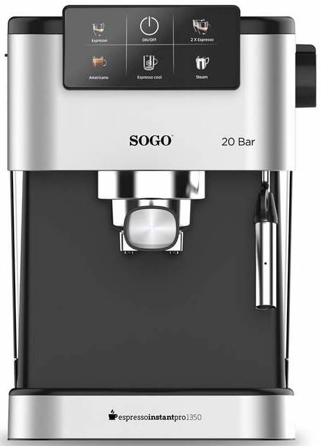 Pákový kávovar SOGO SS-5668 nerez Pákový kávovar SOGO SS-5668 nerez