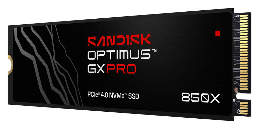 SSD SANDISK Optimus GX PRO 850X PCIe Gen4 NVMe v interním provedení bez chladiče