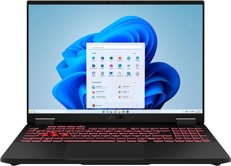 Herní notebook Asus TUF Gaming A16, šedá barva
