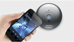Adaptér Philips AEA2700 Bluetooth stříbrný Adaptér Philips AEA2700 Bluetooth stříbrný
