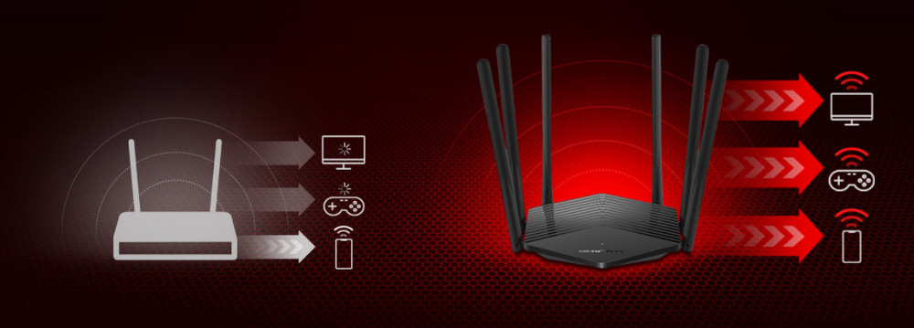 Router Mercusys MR50G černý