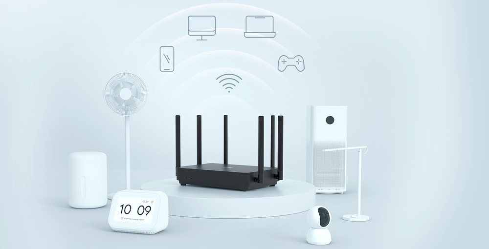 Router Xiaomi AX3200 černý Router Xiaomi AX3200 černý