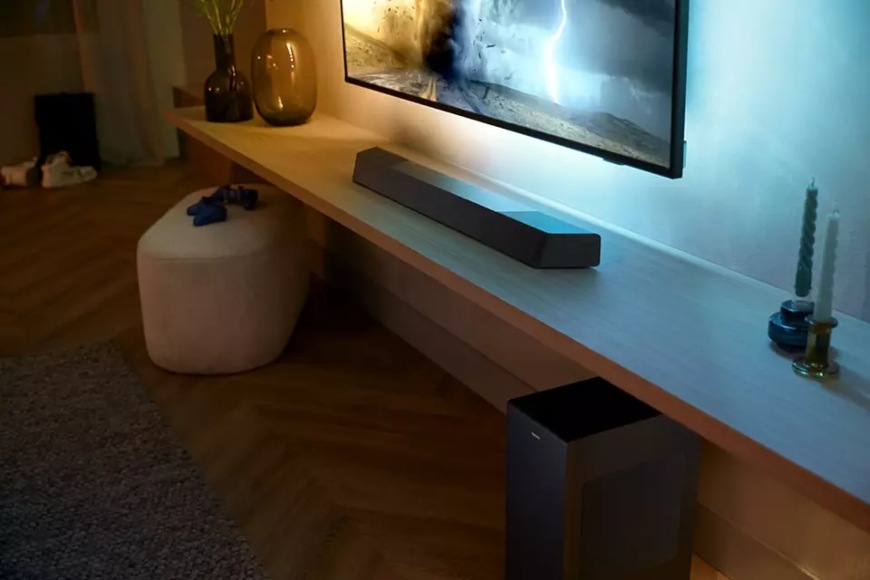 Soundbar Philips TAB8907 černý Philips TAB8907, černá