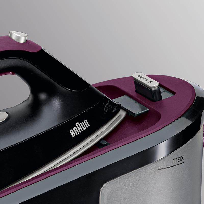 Žehlicí systém Braun CareStyle 5 IS 5155 BK černý/fialový Žehlicí systém Braun CareStyle 5 IS 5155 BK černý/fialový