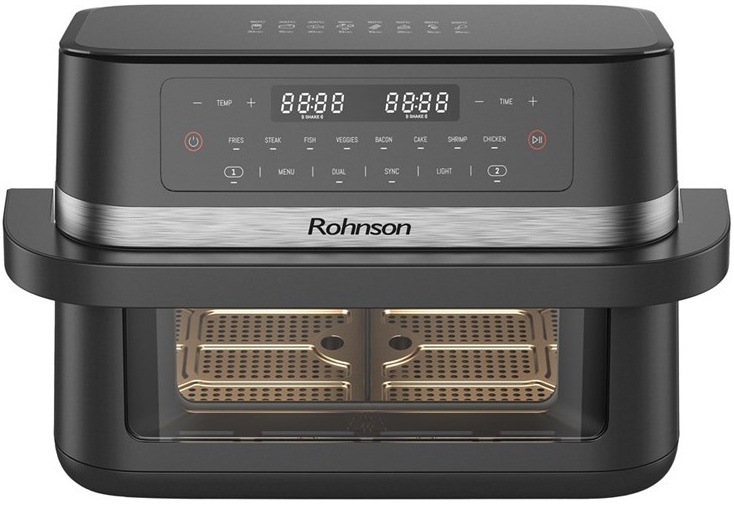 Fritéza horkovzdušná Rohnson R-2881, 11,5 l černá