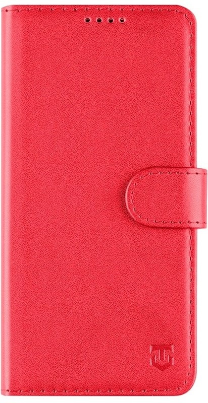 Pouzdro na mobil flipové Tactical Field Notes na Xiaomi Redmi Note 14 4G - červené