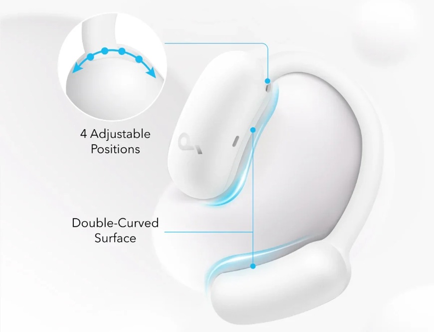 Sluchátka Anker soundcore AeroFit 2 bílá Anker Soundcore AeroFit 2, bílá