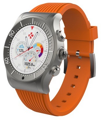 Chytré hodinky MyKronoz ZeSport oranžové/titanium