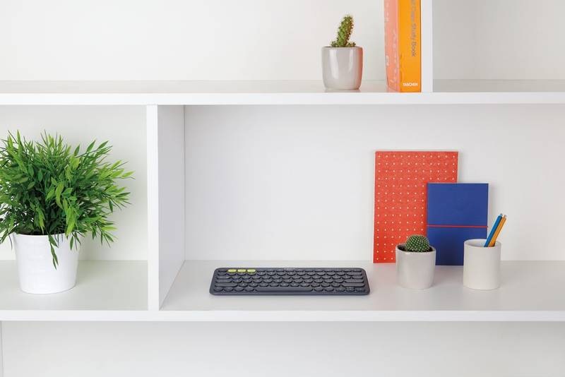 Klávesnice Logitech Bluetooth Keyboard K380, US šedá Klávesnice Logitech Bluetooth Keyboard K380, US šedá
