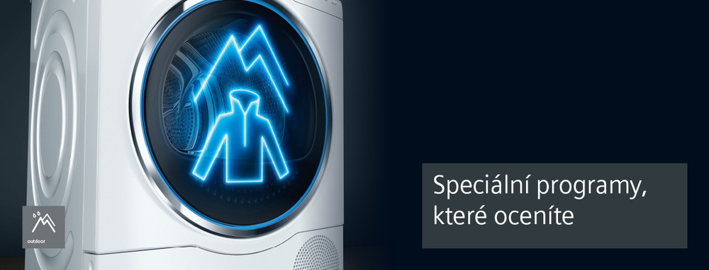 Sušička prádla Siemens iQ500 WQ33G2A0CS smartFinish bílá Sušička prádla Siemens iQ500 WQ33G2A0CS smartFinish bílá