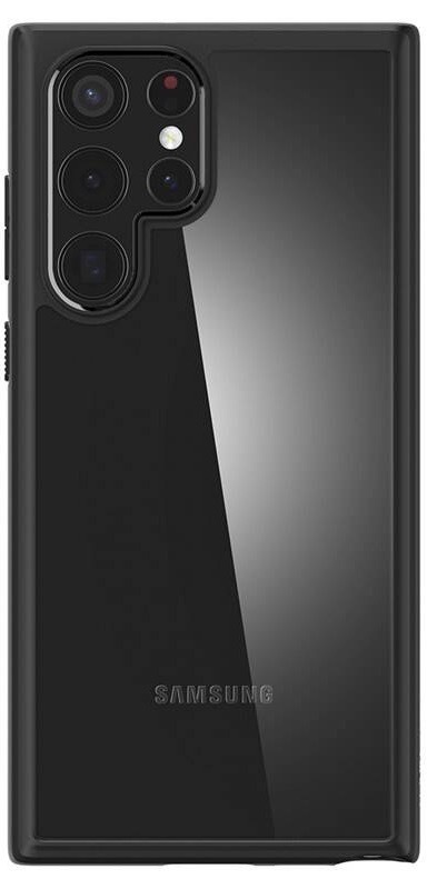 Kryt na mobil Spigen Ultra Hybrid na Samsung Galaxy S22 Ultra - matně černý