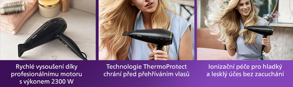 Fén Philips HPS920/00 Prestige Pro černý
