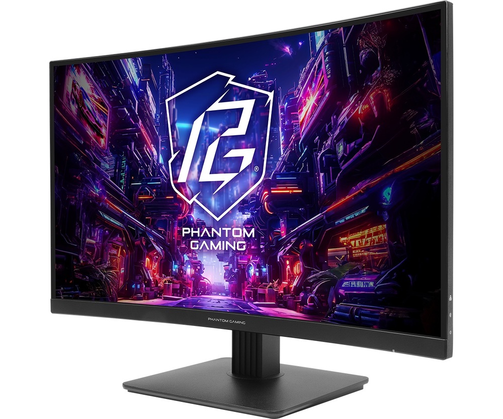 Herní monitor ASRock Phantom Gaming PG27QRT1B černý