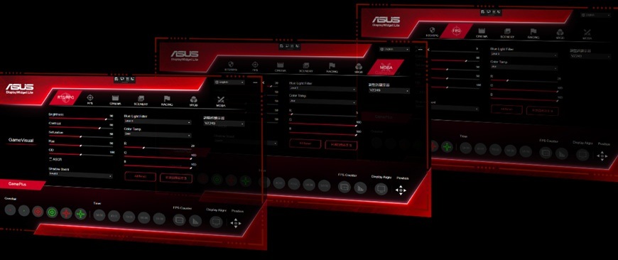 Herní monitor Asus TUF Gaming VG34VQL3A černý