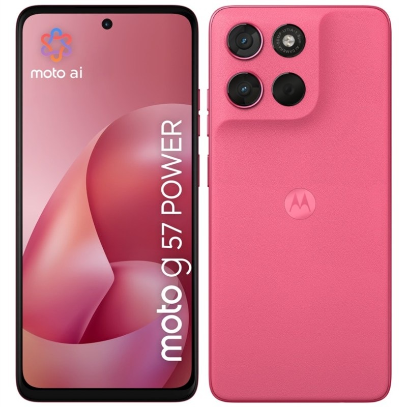 Motorola Moto G57 Power 12 GB / 256 GB, růžový