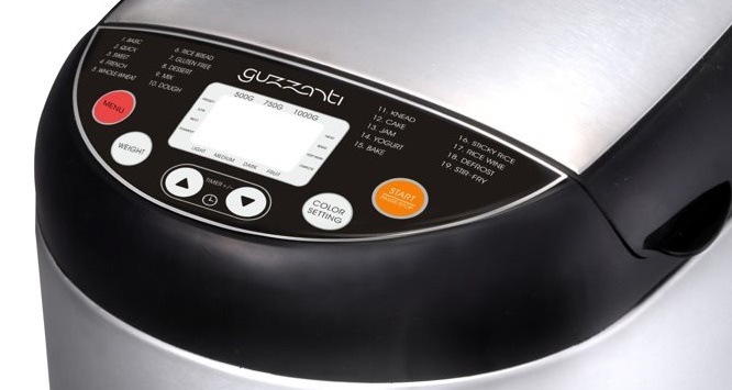 Domácí pekárna Guzzanti GZ 620 nerez Domácí pekárna Guzzanti GZ 620 nerez