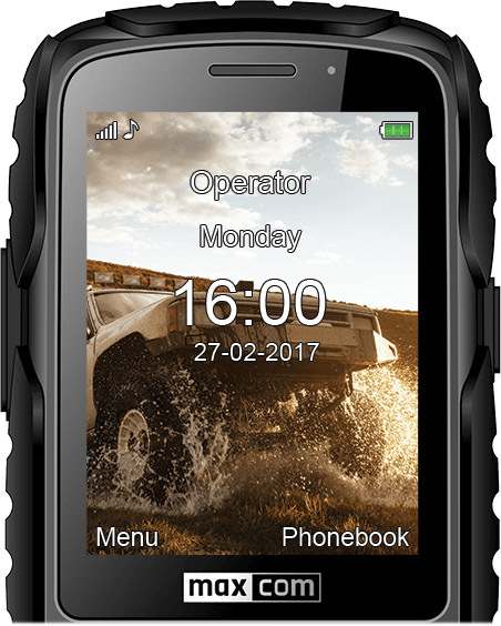 Mobilní telefon MaxCom Strong MM920 černý MaxCom Strong MM920