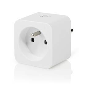 Chytrá zásuvka Nedis SmartLife, Wi-Fi, 16A, 3680 W, měření výkonu (WIFIP121EWT)