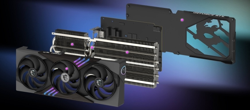 Grafická karta MSI GeForce RTX 5080 16G GAMING TRIO OC Grafická karta MSI GeForce RTX 5080 16G GAMING TRIO OC