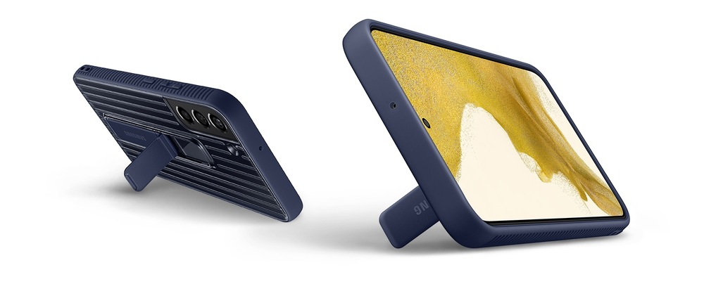 Kryt na mobil Samsung Standing Cover na Galaxy S22+ bílý Kryt na mobil Samsung Standing Cover na Galaxy S22+ bílý