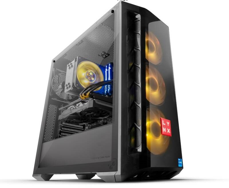 Herní počítač Lynx Challenger + Norton 360 STANDARD 10 GB + VPN 1 uživatel/1 zařízení na 1 rok černý Lynx Challenger