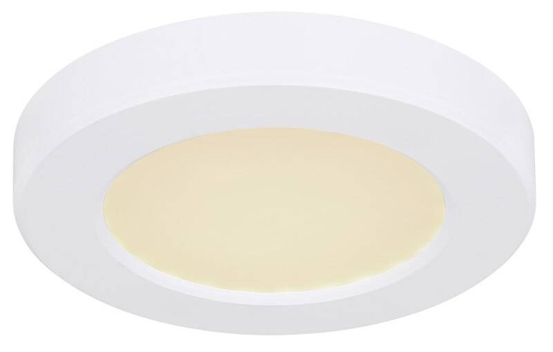 Stropní svítidlo GLOBO Lasse, kruh, 13 cm, LED, 6W bílé