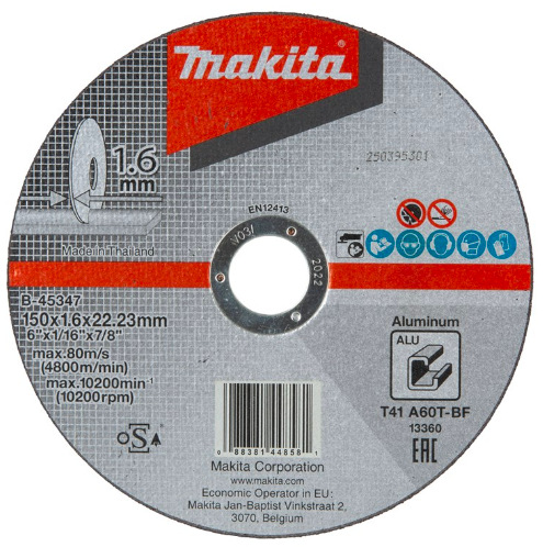 Řezný kotouč Makita B-45347 150 × 1,6 × 22 mm