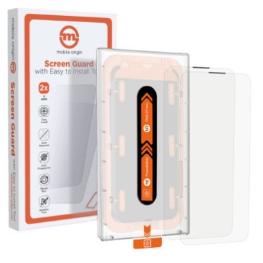 Tvrzené sklo Mobile Origin Orange Screen Guard na Apple iPhone 13 mini s aplikátorem (2 ks) Tvrzené sklo Mobile Origin Orange Screen Guard na Apple iPhone 13 mini s aplikátorem (2 ks)