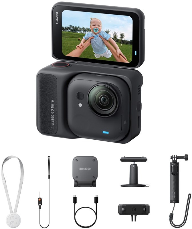 Insta360 GO Ultra Creator Bundle, černá