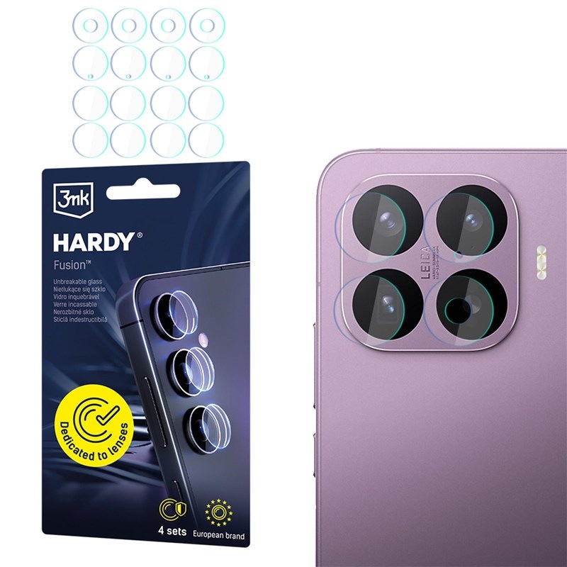 Hybridní ochranné sklo 3mk HARDY Fusion Lens Protection na Xiaomi 17T Pro průhledné
