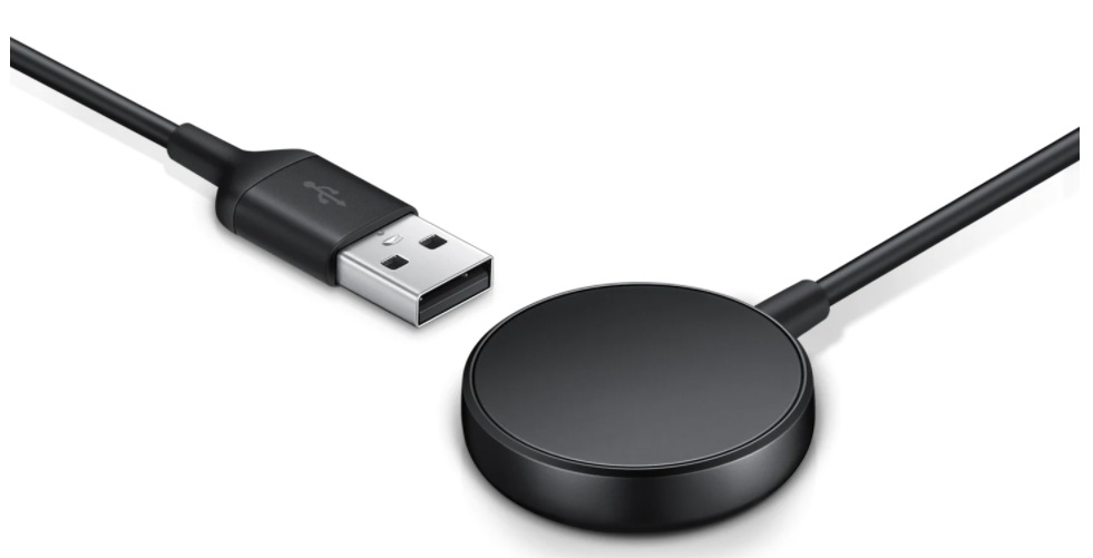 Nabíjecí kabel Samsung pro Galaxy Watch/Watch Active, USB-A černý Nabíjecí kabel Samsung pro Galaxy Watch/Watch Active, USB-A černý