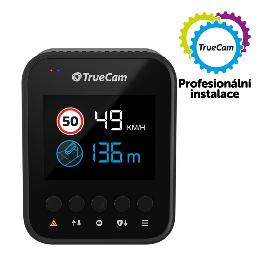 Autokamera TrueCam H25 GPS 4K + zadní kamera + Hardwire kit Autokamera TrueCam H25 GPS 4K + zadní kamera + Hardwire kit