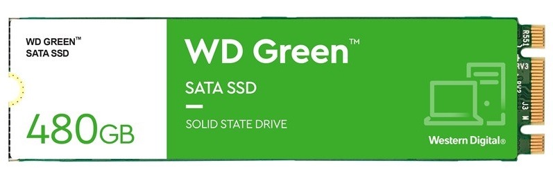 SSD SANDISK WD Green 480GB M.2 powered by SANDISK