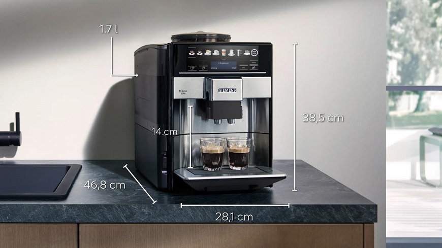 Automatický kávovar Siemens EQ.6 TE655203RW šedý SIETE655203RW_lifestyle