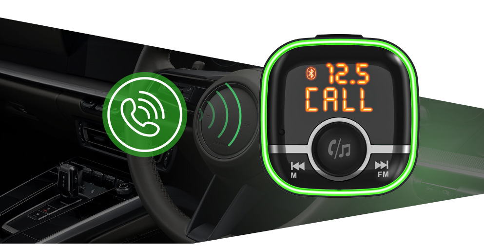 FM Transmitter NAVITEL BHF04 MAX černé FM Transmitter NAVITEL BHF04 MAX černé