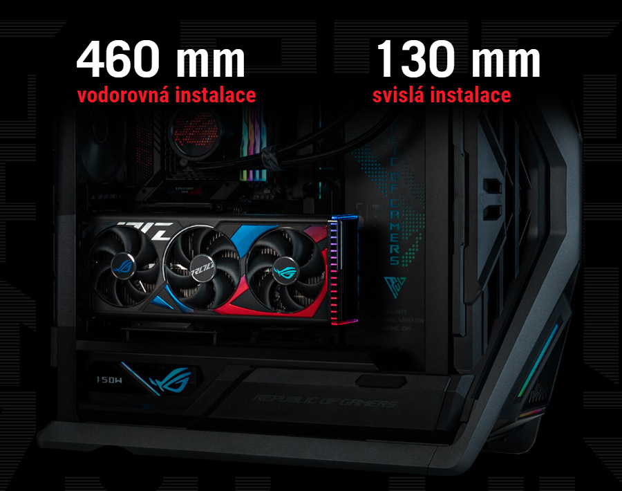 Case Asus ROG Hyperion GR701 černá Case Asus ROG Hyperion GR701 černá