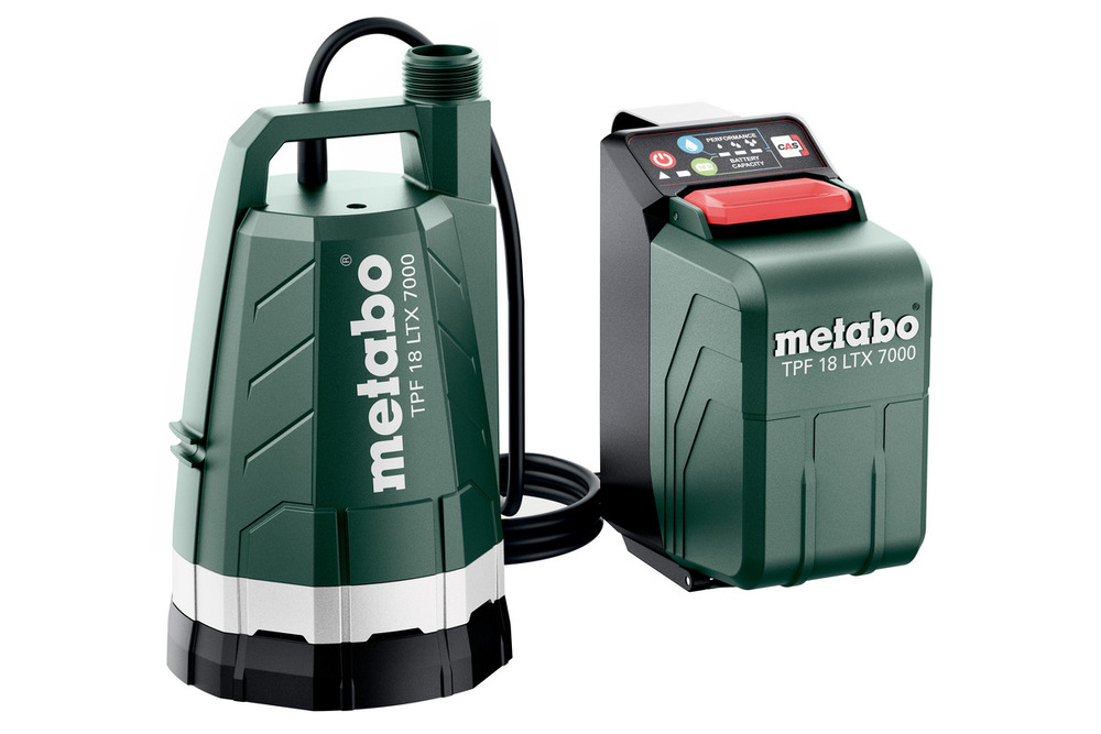 Ponorné čerpadlo Metabo TPF 18 LTX 7000 (bez baterie) 601748850